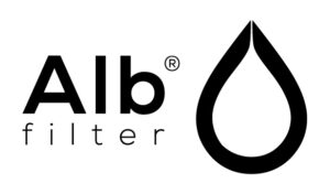 Logo des Outdoor Filter Herstellers Alb Filter aus Deutschland